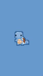 Squirtle Pixel Art Pokemon Iphone pokemon iphone wallpaper