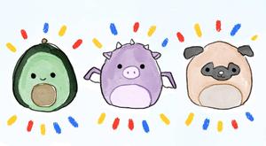 Squishmallows Cartoon Drawing squishmallows wallpaper