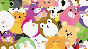 Squishmallows Characters Digital Cartoon squishmallows wallpaper