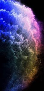 Stand out with the beauty of the Blue, White, and Purple Gradient iPhone 11 Cover! iphone 11 wallpaper