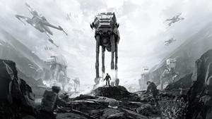 Star Wars Battlefront Video Game Background Wallpaper
