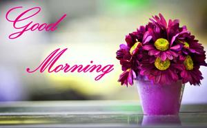 Start your day with a positive mindset! good morning wallpaper
