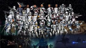 Start Your Journey with the Jedi Knights in Star Wars: Clone Wars clone wars wallpaper