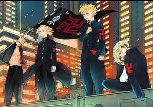 Stay cool with the Manji Gang from Tokyo Revengers tokyo revengers wallpaper