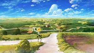Step Into a Magical Anime World anime scenery wallpaper