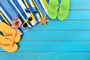 Step into summer with these colorful, comfortable slippers! summer wallpaper