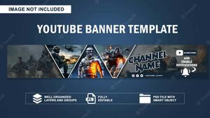 Step Into Your Best In-Game Element youtube banner gaming wallpaper