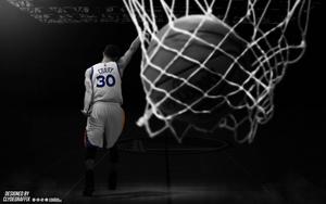 Steph Curry Turnaround In Monochrome stephen curry wallpaper