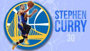 Stephen Curry In The Logo stephen curry wallpaper