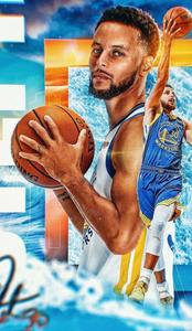 Stephen Curry of the Golden St. Warriors demonstrates his signature three-point shot stephen curry wallpaper