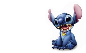 Stitch poses for a CGI artwork Wallpaper