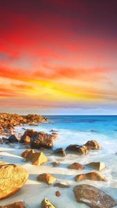 Stones On The Beach Beautiful Phone beautiful phone wallpaper