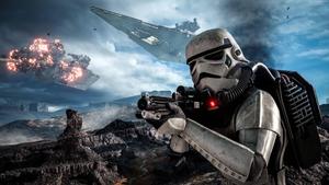 Stormtrooper reinforces Galactic Empire in the Star Wars universe  Wallpaper