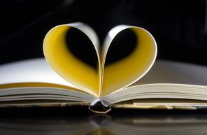 Study Motivation Book Pages Forming a Heart study motivation wallpaper