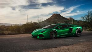 Stunning Red Sports Car in 4k Resolution Wallpaper