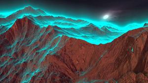 Stunning Sunset Over Mountain Landscape 4k ultra hd wallpaper