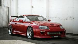 Stunning Supra in Action supra wallpaper