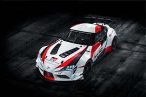 Stunning Supra Sports Car on a Scenic Road supra wallpaper