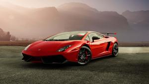 Stunning White Sports Car on the Road Wallpaper