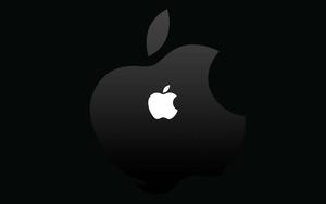 Stylish Apple logo on gradient background apple logo wallpaper