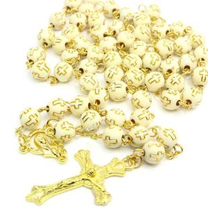 Stylish Beaded White Christian Cross christian cross wallpaper
