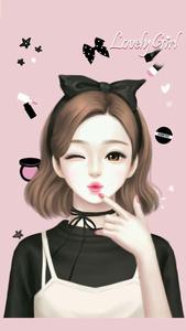 Stylish Korean Anime Girl korean anime girl wallpaper
