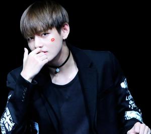 Stylish_ Performer_with_ Red_ Heart_ Cheek taehyung wallpaper