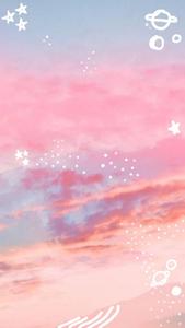 Sugar Pink Doodles Pastel Aesthetic pastel aesthetic wallpaper