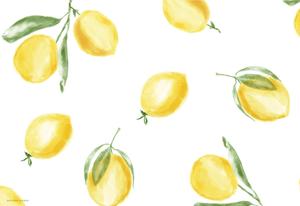 Summer Aesthetic Lemon Pattern Art summer aesthetic wallpaper