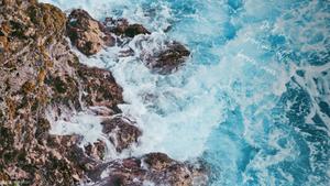 Summer Aesthetic Rocky Beach Shore summer aesthetic wallpaper
