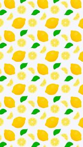 Summer iPhone Lemon Pattern summer iphone wallpaper