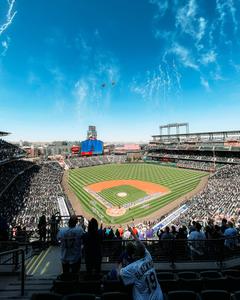 Sunny MLB Coors Field Stadium  Wallpaper