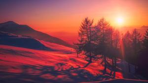 Sunset In Iceland Chromebook Background chromebook wallpaper