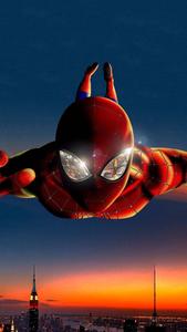 Sunset View Spider Man Iphone spider man iphone wallpaper