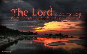 Sunset With Christian Verse christian wallpaper