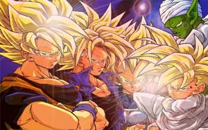 Super Saiyan Blue Goku battles Duplicate Vegeta in the Dragon Ball Super Anime Series dragon ball super wallpaper