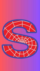 Superhero Logo With Webs Background superhero wallpaper
