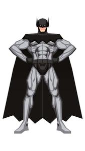 Superhero With Long Black Cape Background superhero wallpaper
