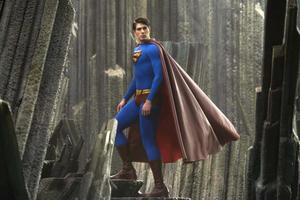 superman in the cave superhero wallpaper