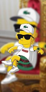 Supreme Outfit Bart Simpson bart simpson wallpaper