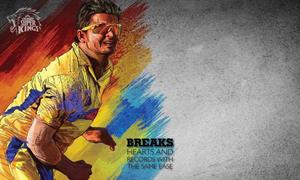 Suresh Raina CSK Poster csk wallpaper
