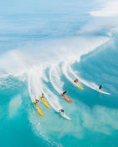 Surfing On Wave Summer iPhone summer iphone wallpaper