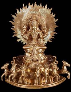 Surya Bhagwan Brass Figurine surya bhagwan wallpaper