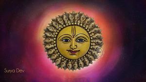 Surya Bhagwan Sun Illustration surya bhagwan wallpaper