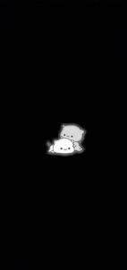 Sweet puppy melting hearts in the moonlight cute dark wallpaper