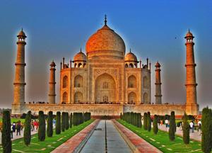 taj mahal in agra, india islamic wallpaper