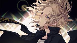 Takemichi leaps into action in the hit anime series Tokyo Revengers. tokyo revengers wallpaper