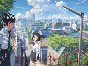 Taki And Mitsuha Anime Aesthetic anime aesthetic wallpaper