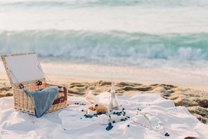 Taking in the majestic beauty of the beach beach wallpaper