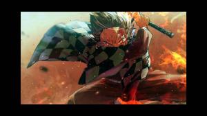 Tanjiro Kamado - Ready for Action tanjiro wallpaper